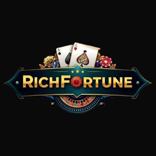 Rich Fortune 888 mobile app interface displayed on Android and iOS devices